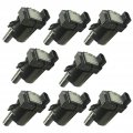Jdmspeed New Set Of 8 Round Ignition Coils On Plug Pack Replacement For Buick Cadillac Chevy Gmc Isuzu V8