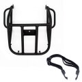Hunter-bike Motorcycle Rear Luggage Rack With 1 Pc Helmet Strap For Suzuki Dr250 1993-2014 Black