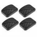 Acropix Anti-slip Clutch Brake Pedal Cover Car Fit For Suzuki Sx4 Pack Of 4 Black 