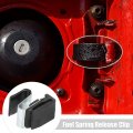 X Autohaux Fuel Gas Tank Door Spring Release Clip For Mitsubishi Lancer 2003-2006 Mb642442