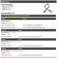 Upstream Oxygen Sensor Compatible With 2000-2003 Nissan Xterra