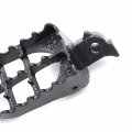 Gunmetal Black Steel Foot Pegs For Dirt Bike Crf100f 50f 70f 80f 150r Xr100r 50r 70r 80r And Kawasaki Klr650 1 Pair