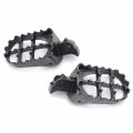 Hongk- Gunmetal Black Foot Pegs Compatible With Crf100f 50f 70f 80f 150r Xr100r 50r 70r 80r Kawasaki Klr650 B01bi83cpm