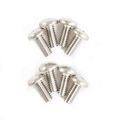 1984-1986 Ford Mustang Svo Headlight Trim Ring Screws 8pc Replacement Hardware 