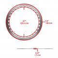 Caltric Clutch Plates Kit Compatible With Kawasaki Ninja 650 E 2017-2023 650 Abs Ex650 Z650rs Er65ic Clutch Plates Kit