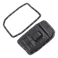 Silscvtt Transmission Oil Pan With Drain Plug And Gasket Replacement For Expedition 6r80 6r 6 Speed Trans 2011-2016 265854 