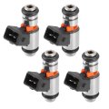 4 Pcs Iwp127221551 Fuel Injector Ford Ka Hatchback 1 6l 2003-2008 For Streetka Convertible 1 2003-200wp127221551 Fuel Injector 