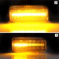 X Autohaux 1 Pair Side Marker Turn Signal Light No 68042140aa 68042143aa For Dodge Ram 3500 Laramie Slt St 6 7l L6 Diesel 2010