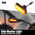 X Autohaux 1 Pair Side Marker Turn Signal Light No 68042140aa 68042143aa For Dodge Ram 3500 Laramie Slt St 6 7l L6 Diesel 2010