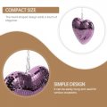 Kichvoe Disco Ball Heart Shapeds Mirror Reflective Hanging Retro Ball Lights For Valentines Day Table Desk Room Home Bar Ktv