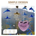 Kichvoe Disco Ball Heart Shapeds Mirror Reflective Hanging Retro Ball Lights For Valentines Day Table Desk Room Home Bar Ktv