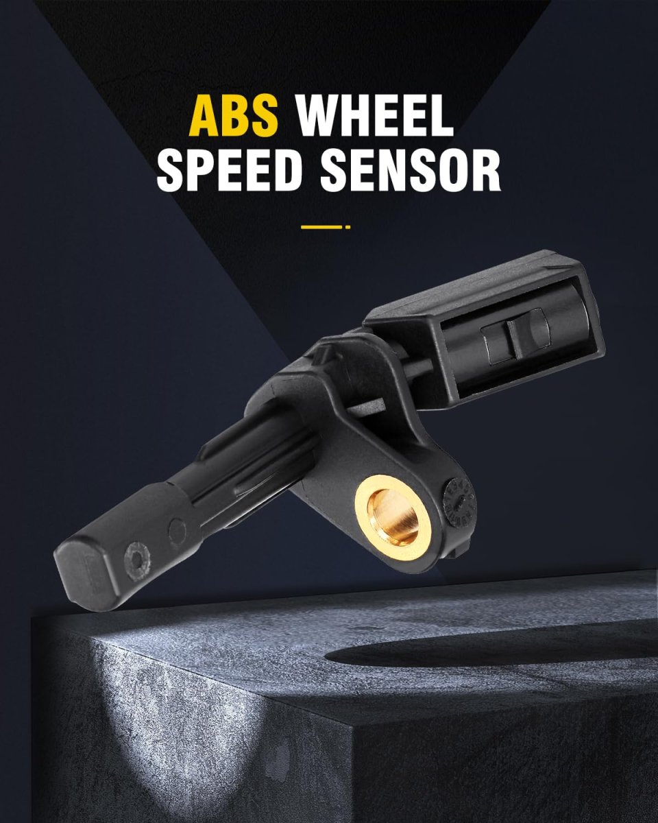 2pcs Abs Wheel Speed Sensor Left Right Rear Fit For 2006-2012 Vw Gti Als468 Als469