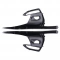 Newyall Front Left And Right Bumper Fog Light Bezel Cover Trims