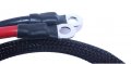Solarhome 2-pin Battery Cable Harness Kit Plow Side 21294 8245 With Plug Cover Compatible Western Fisher Snow Plows