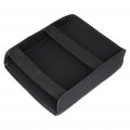 Ocpty Auto Armrest Center Console Lid Skin Cover For 2021 2022 2023 Ford F-150 Black