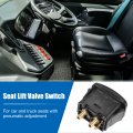 Uxcell Air Spring Activation Switch For Car Truck Abs Electric Cab Ride Suspension Control Push To Snap Tab On Off Rv