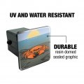 Crab On Beach Tow Trailer Hitch Cover Plug Insert
