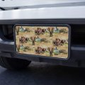 Graphics More African Elephant Herd Pattern Novelty Metal Vanity Tag License Plate 