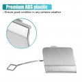 Uxcell Rear Bumper Tow Hook Cover For Mercedes Benz E-class W212 2014-2016 Eye Cap No A2128850726 Silver Tone