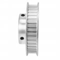 Uxcell Aluminum Xl 40 Teeth 19mm Bore Timing Belt Idler Pulley Flange Synchronous Wheel For 10mm Cnc