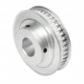 Uxcell Aluminum Xl 40 Teeth 19mm Bore Timing Belt Idler Pulley Flange Synchronous Wheel For 10mm Cnc