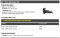 Rear Left Driver Side Bumper End Chrome Without Park Assist Sensor Holes Compatible With 2016-2019 Toyota Tacoma