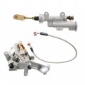 Waltyotur Motorcycle Rear Brake Master Cylinder Caliper W Hose Assembly 43500-men-305 Replacement For Honda Crf250 Crf450