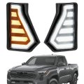 Led Fog Lights For 2024 2025 Toyota Tacoma Sr Sr5 Trd Sport Off Road Limited Front Bumper Assembly With White Drl And Amber 