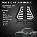 Led Fog Lights For 2024 2025 Toyota Tacoma Sr Sr5 Trd Sport Off Road Limited Front Bumper Assembly With White Drl And Amber