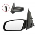 Driver Side Mirror For 2003-2007 Saturn Ion Outside Accessories Easy-adjustable Power Non-folding View