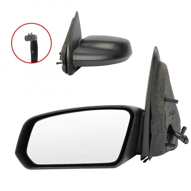 Driver Side Mirror For 2003-2007 Saturn Ion Outside Accessories Easy-adjustable Power Non-folding View