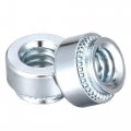 Uxcell Self -clinching Nuts 1 4-20 X 0 22-inch Carbon Steel With Zinc Plating Rivet Nut Round Head Metal Sheet Mounting