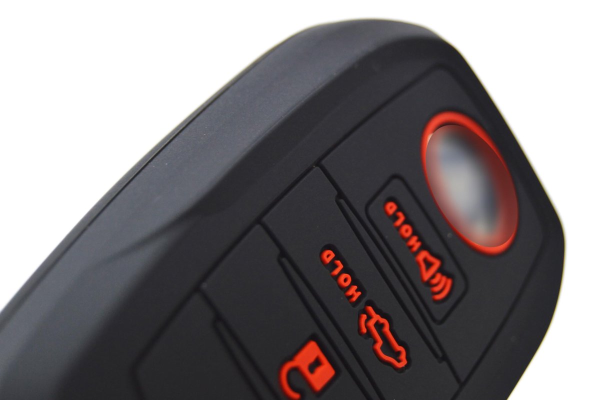 Silicone Key Fob Cover For Toyota Rav4 Camry Corolla Highlander 4runner Tundra Tacoma Land Cruiser Venza Crown Bz4x 4 Buttons