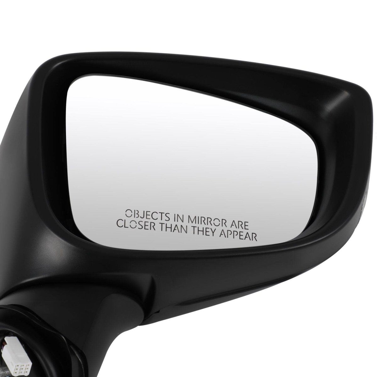 Passenger Side Mirror For 2017 2018 2019 Mazda 3 Power Lamp View With Abs Plastic Housing Black Adjustable Replacement