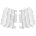 2pcs Radiator Shrouds Guards Louvers Fit For Kawasaki Kx250 Kx125 1997-2005 Oem 14037-1310-rz 14037-1179-rz 14037-1257-rz 