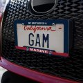 My Brother Is A Marine Usmc Officially Licensed License Plate Tag Frame