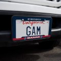 My Brother Is A Marine Usmc Officially Licensed License Plate Tag Frame