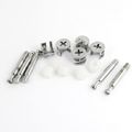 Uxcell Furniture Connecting Cam Fitting Dowel Pre-inserted Nut 5 Sets
