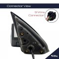 Spieg Gm1320456 Driver Side Mirror Replacement For Chevrolet Equinox Gmc Terrain 2010-2014 Power Heated Memory Spotter Glass