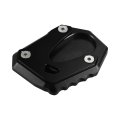 Motorcycle Kickstand Side Stand Plate Pad Aluminum Alloy Black For Honda Monkey 125 2018-2023
