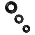 Rubber Grommets Push In Attachment Method Black Alx-pau-mm-85604-cl360a50 Assorted 1 4 Id To 7 8 Replacement Parts 