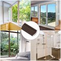 Uxcell Door Frame Weather Stripping 21ft Long 0 51 Wide Self Adhesive Foam Window Seal Soundproof V Shaped Flexible And Strip