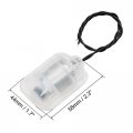 Uxcell Vibration Motors Dc 12v 4000rpm Massager Vibrating Motor With White Shell 58x44x30mm 2pcs