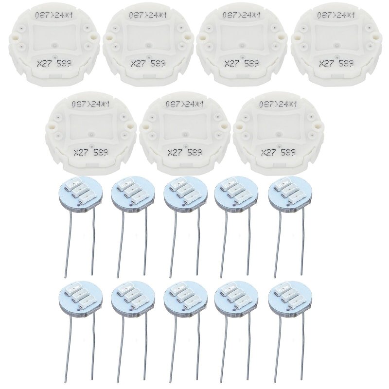 7pcs X25 589 Stepper Motor Speedometer Guage Cluster Repair Kit With 10pcs 4 7mm Mini Bulbs White