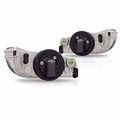 Smoke Lens Fog Light Bumper Lamps Pair W Wiring Kit For 2002-2004 Toyota Camry