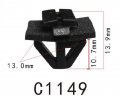 Autobahn88 Body Side Nylon Nut With Sealer Compatible Hyundai Oem 8775626000 877562g000 Pack Of 20
