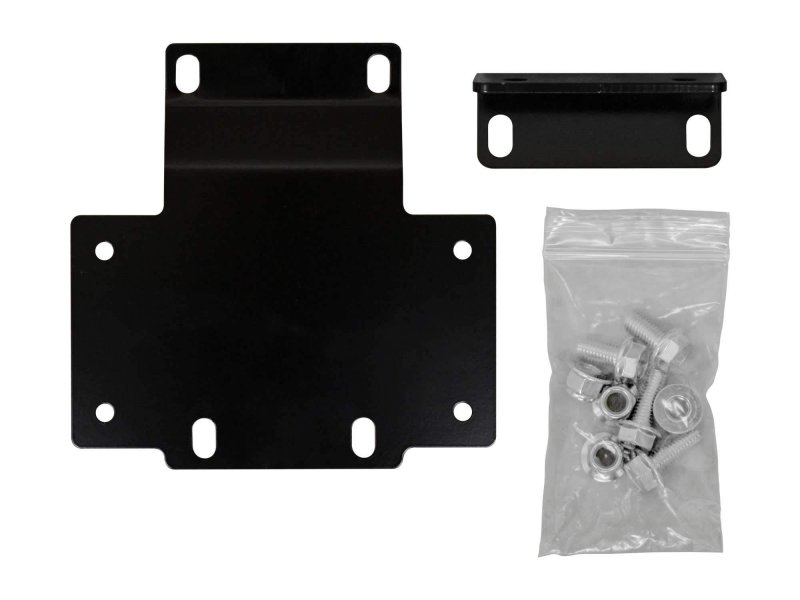 Honda Pioneer 1000 Winch Mounting Plate For 2016 Plus 5 Deluxe And Limited Edition 3 16 In Steel Plating Model Wm-h-pio1k-00