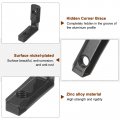 Uxcell 20 Pcs T Slot L-shape Interior Inside Corner Connector With M5 Screws And Wrench For 2020 Series Aluminum Extrusion