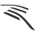 Window Visors Fits For Ram 1500 2500 3500 Quad Cab 2002 2003 2004 2005 2006 2007 2008 2009 Tape-on Rain Guards Side Deflectors