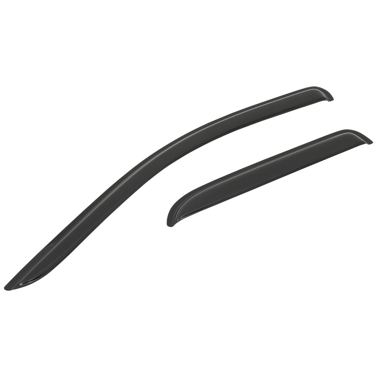 Window Visors Fits For Ram 1500 2500 3500 Quad Cab 2002 2003 2004 2005 2006 2007 2008 2009 Tape-on Rain Guards Side Deflectors